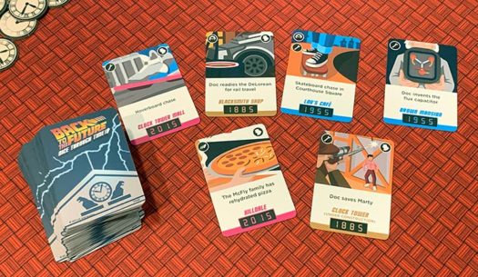 Back to the Future: Dice Through Time board game