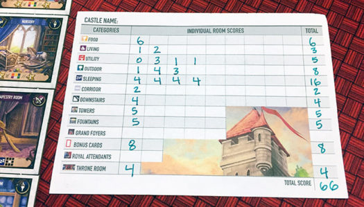 Between Two Castles of Mad King Ludwig board game