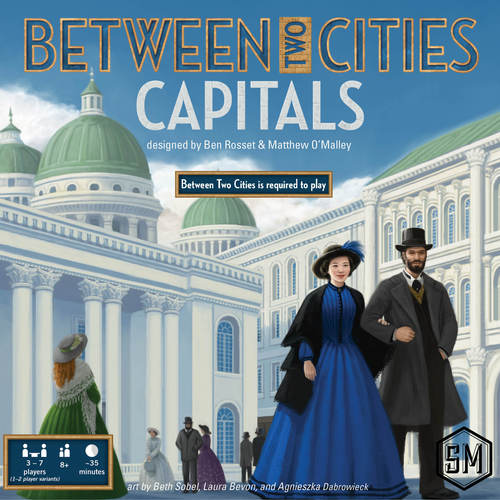 Between Two Cities: Capitals board game