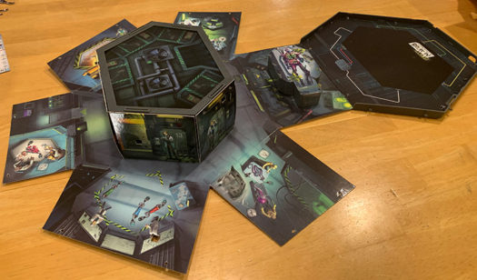 Break In: Area 51 board game