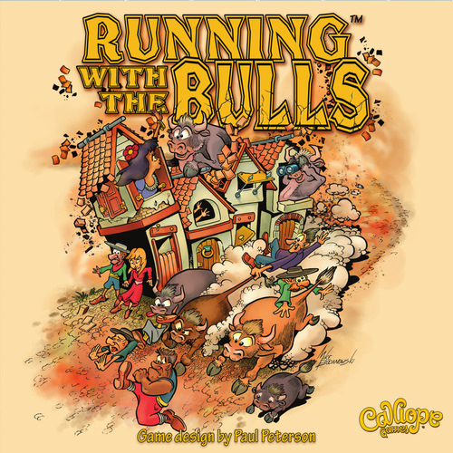 Running with the Bulls board game