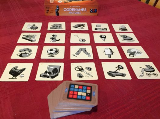 Codenames: Pictures card game