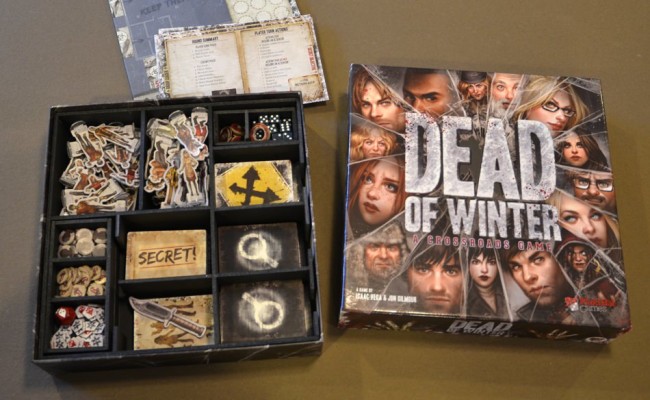 Dead of Winter board game Insert Here