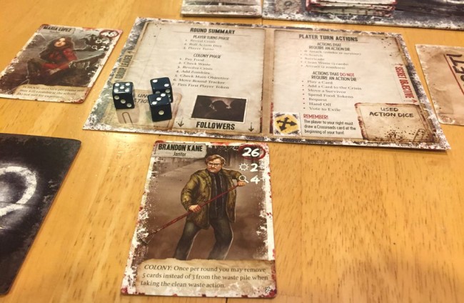 Dead of Winter board game