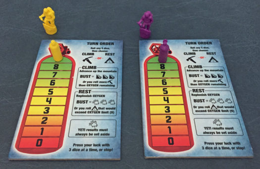 Dicey Peaks board game