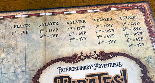 Extraordinary Adventures: Pirates board game