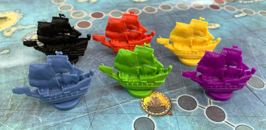 Extraordinary Adventures: Pirates board game