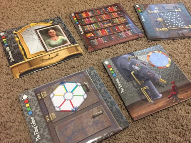 Escape the Room Mystery at the Stargazer's Manor board game