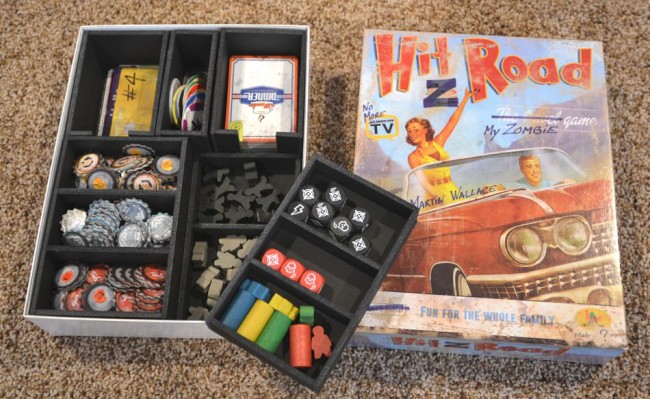 Hit Z Road board game