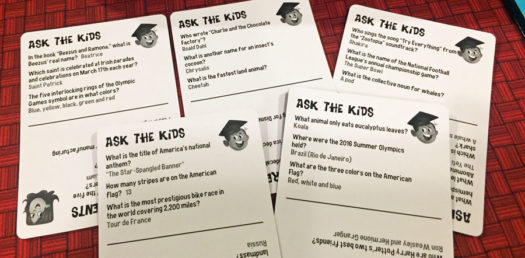 Kids Know Best trivia game