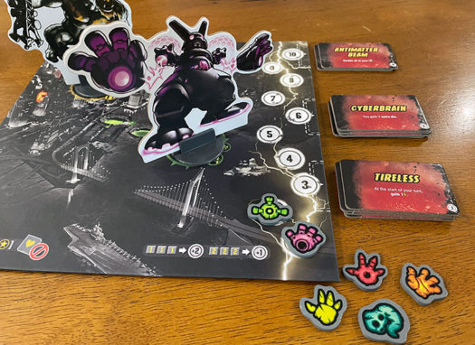 King of Tokyo: Dark Edition dice game