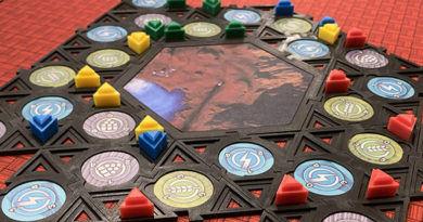 Lander board game