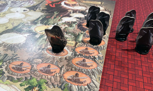 The Lord of the Rings: Adventure to Mount Doom board game