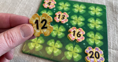 Lucky Numbers board game