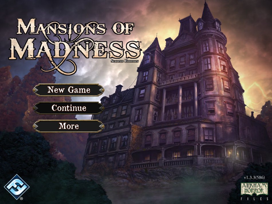 Mansions of Madness second edition board game