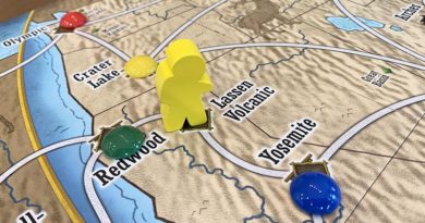 Trekking the National Parks board game