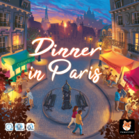 Dinner in Paris board game